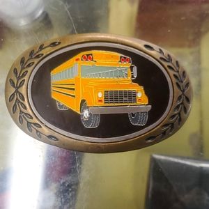 School bus belt buckle